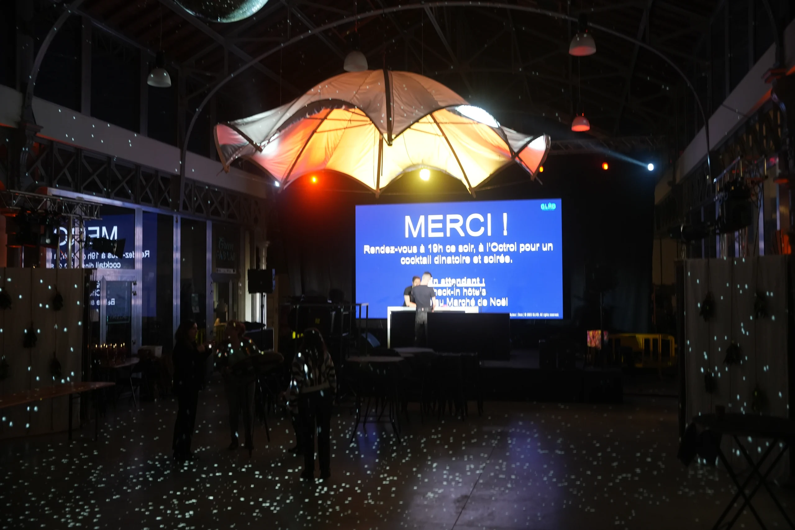 Éclairage LED pour l’événementiel
