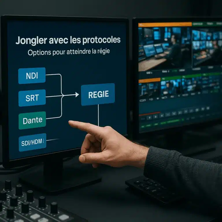 Streaming SRT et 5G : diffuser un événement sans fibre